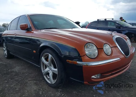2001 Jaguar S-Type 3.0L V6 из США, поврежденный, VIN SAJDA01C51FL84719